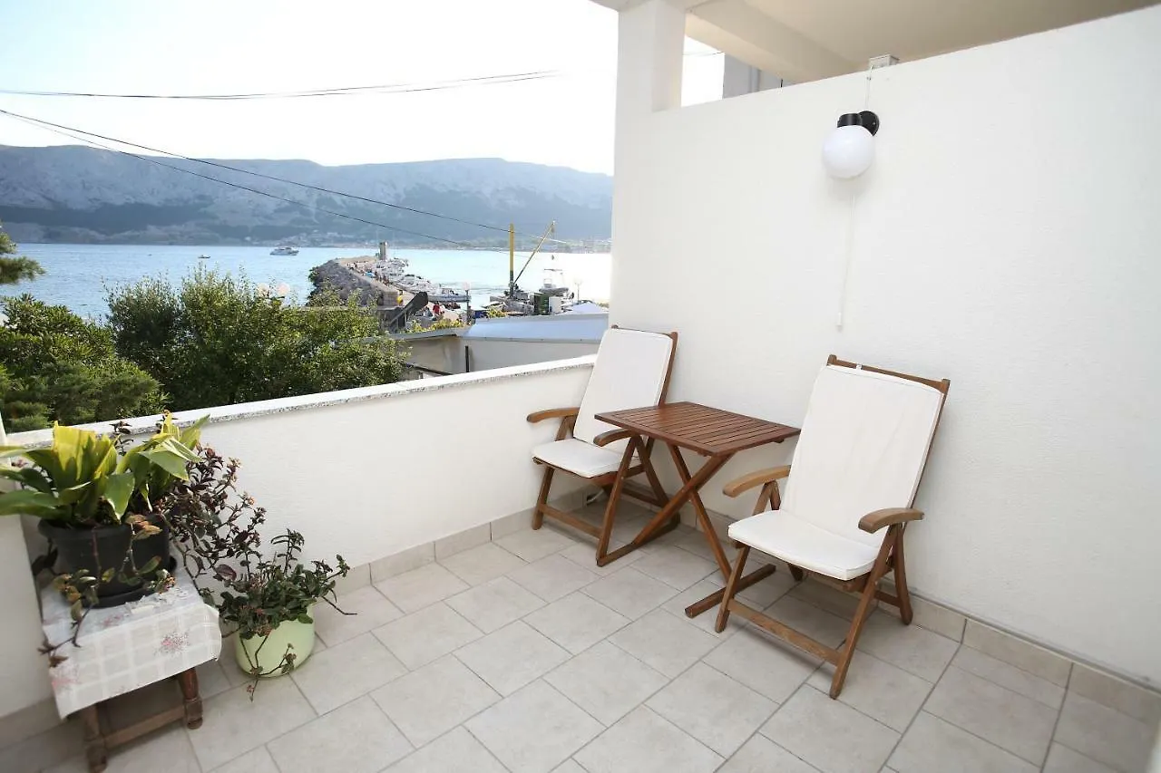 Pensjonat Rooms With The Sea View Baška