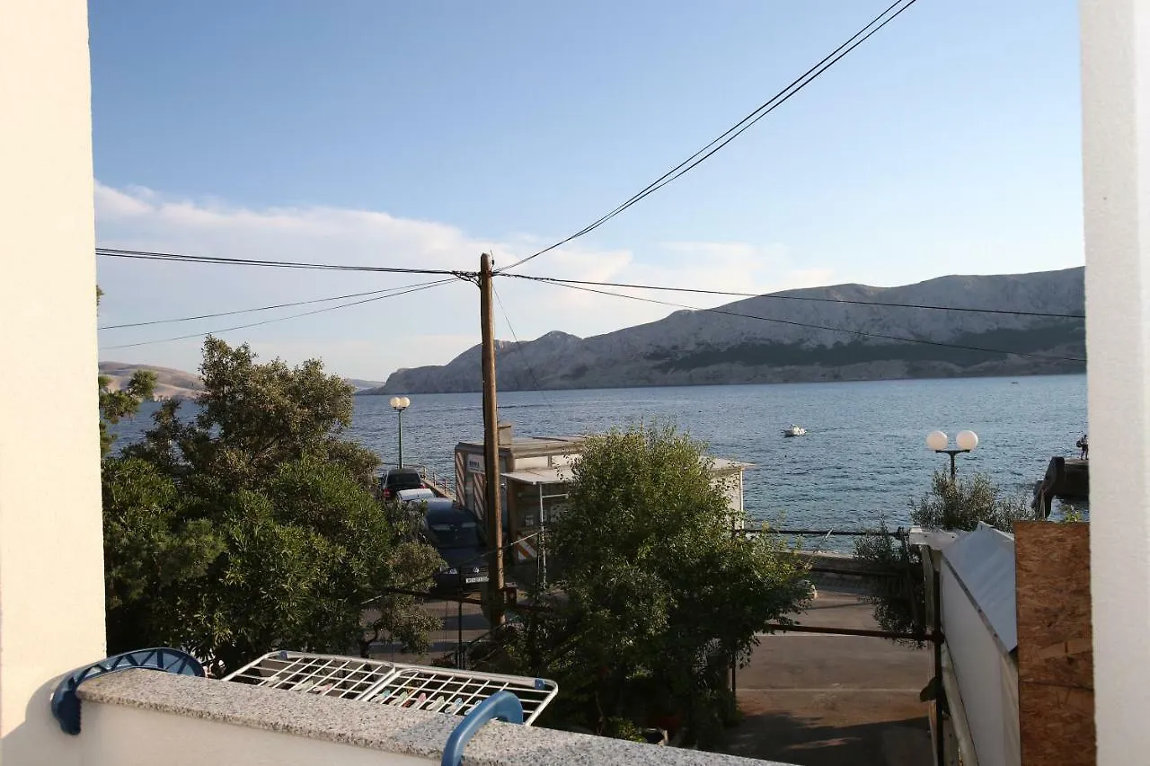Pensjonat Rooms With The Sea View Baška